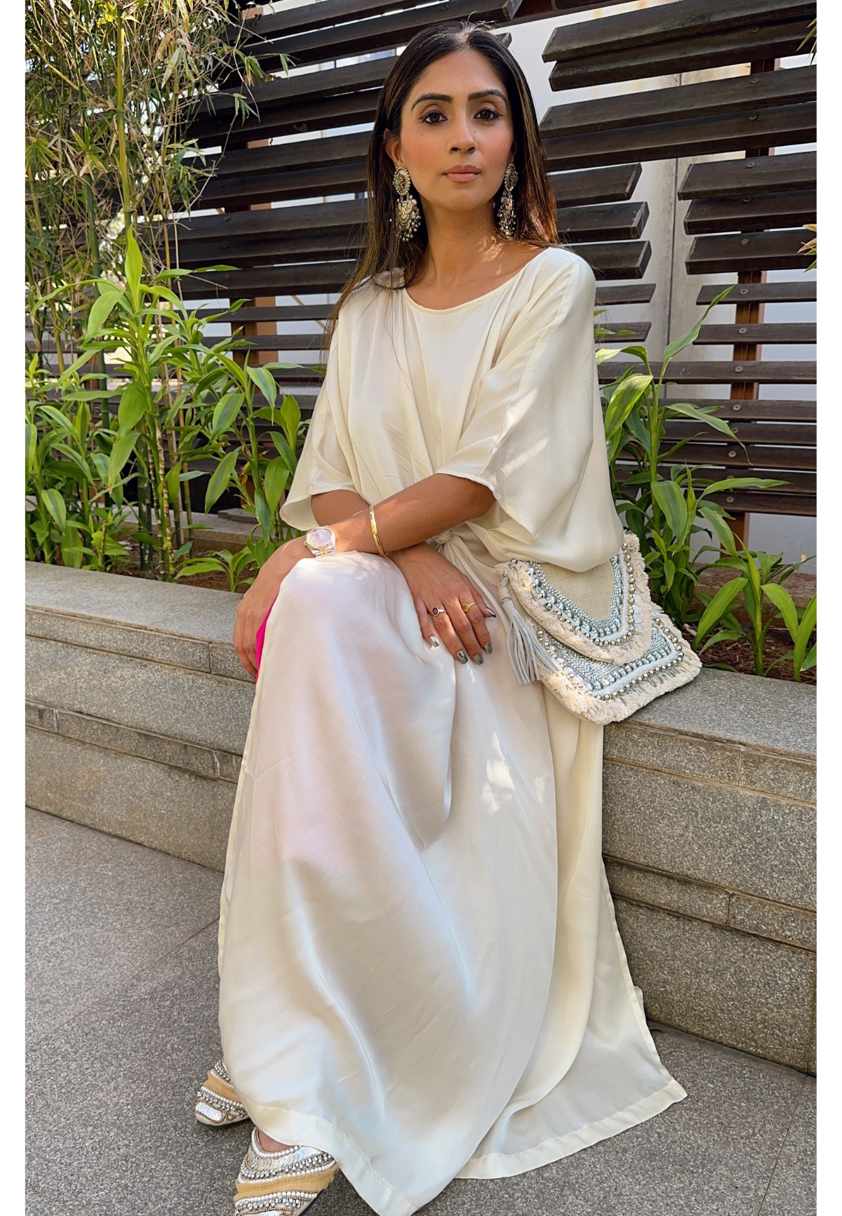 Knotted Kaftan Pant Co-ord Set