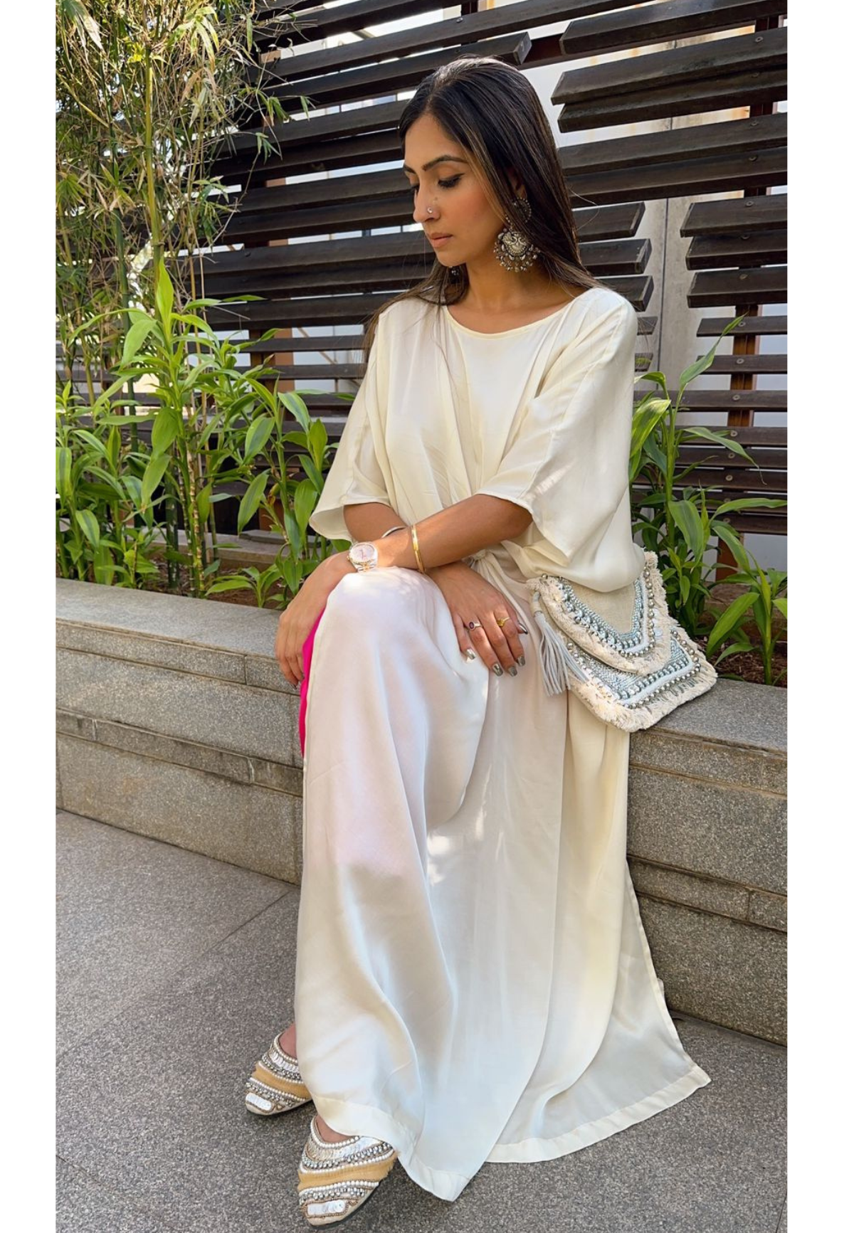 Knotted Kaftan Pant Co-ord Set