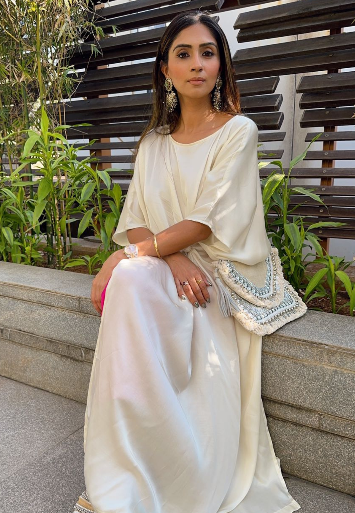 Knotted Kaftan Pant Co-ord Set