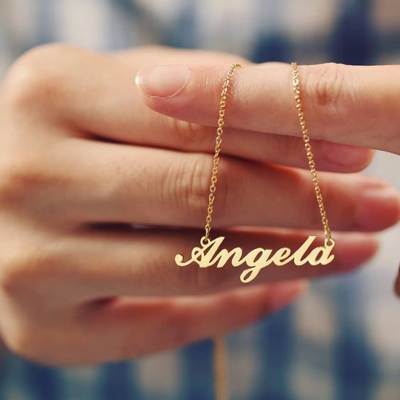 Personalized Gold Name Necklace