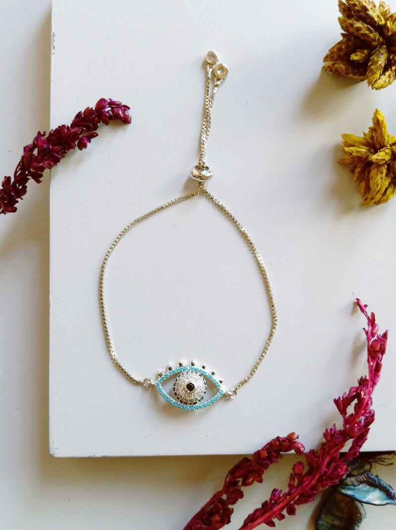 Ikasiya Classic Evil Eye Bracelet (Gold)