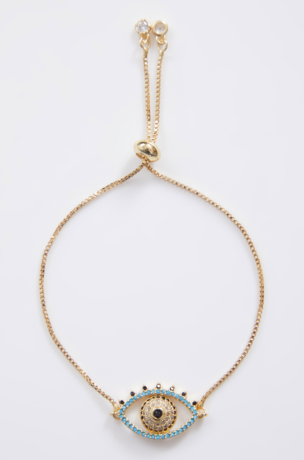 Ikasiya Classic Evil Eye Bracelet (Gold)