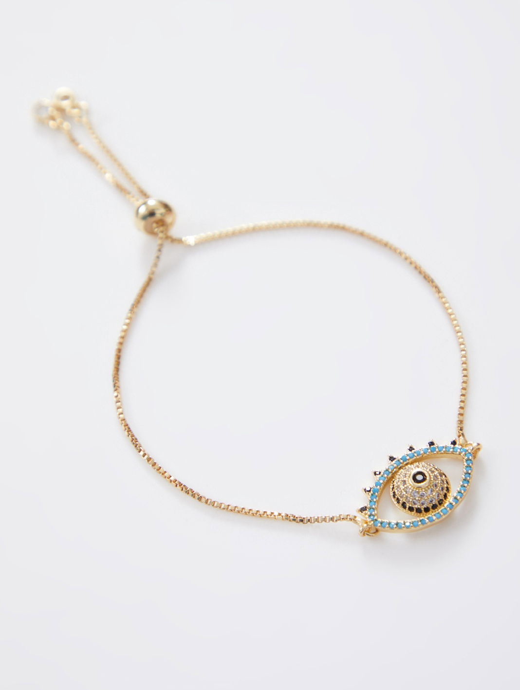 Ikasiya Classic Evil Eye Bracelet (Gold)