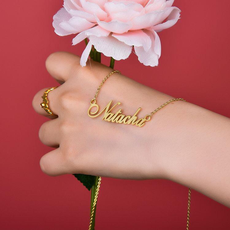 Personalized Gold Name Necklace